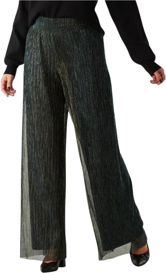 Notre-v Multikleurige Pantalon voor Stijlvolle Vrouwen Black Dames - Foto 7