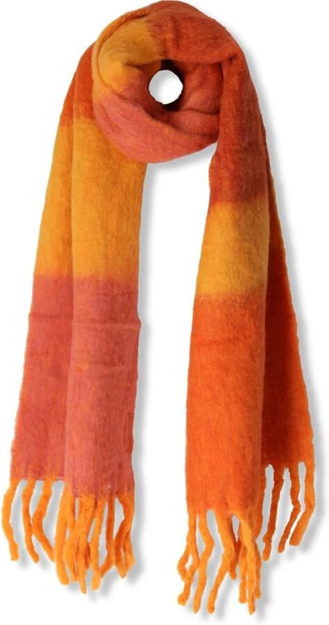 Notre-v Oranje Acryl Sjaal Evita Orange Dames - Foto 2
