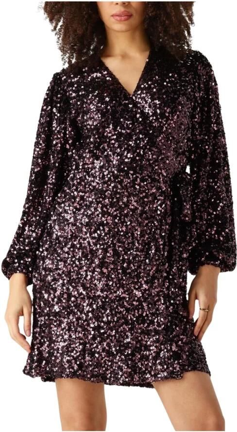 Notre-v Paarse Mini Jurk Nv-Elena Charme Purple Dames - Foto 7