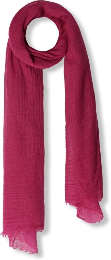 Notre-v Roze Wol Sjaal Pink Dames