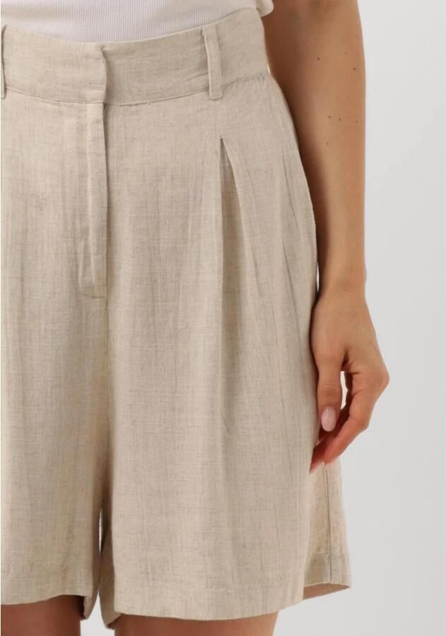 Notre-v Veelzijdige Beige Shorts voor Vrouwen Beige Dames - Foto 2
