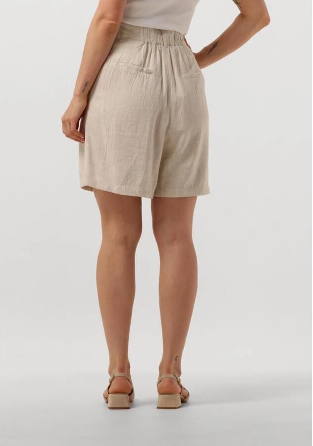 Notre-v Veelzijdige Beige Shorts voor Vrouwen Beige Dames