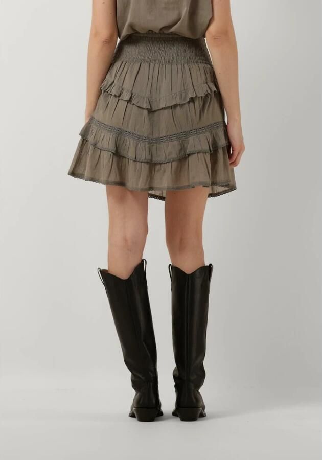 NOTRE-V Dames Rokken Voile Skirt Taupe - Foto 2