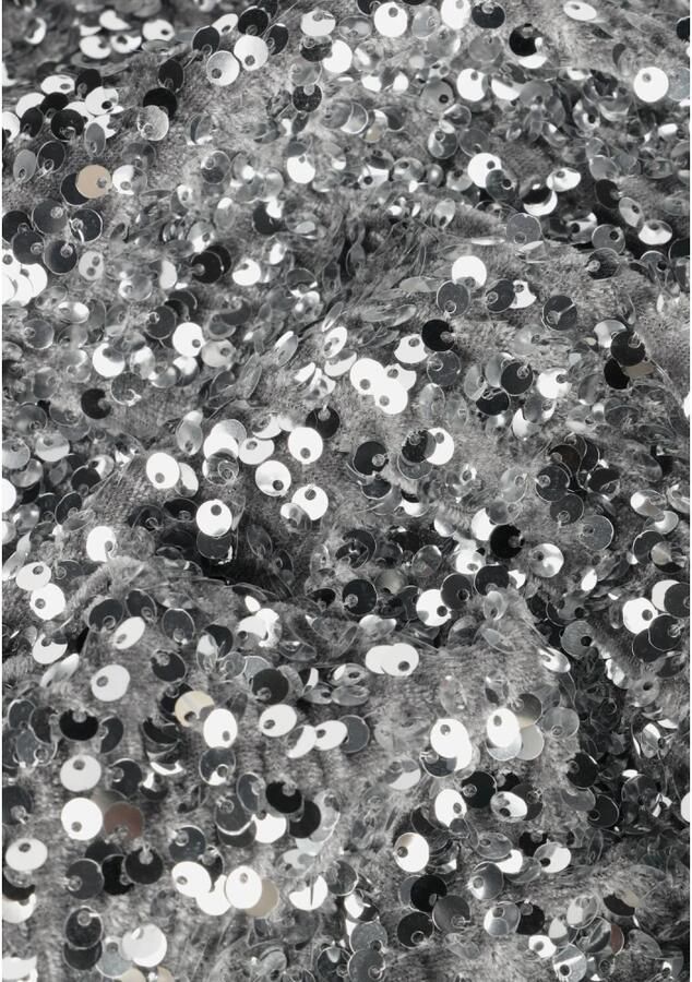 Notre-v Zilver Paillet Mini Jurk Gray Dames - Foto 5
