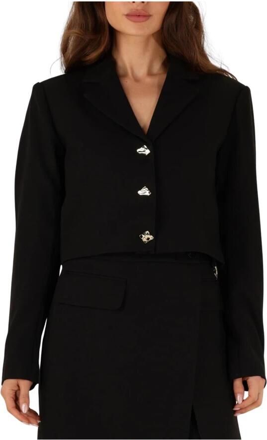 Notre-v Zwarte Blazer Na-Elai Black Dames - Foto 3