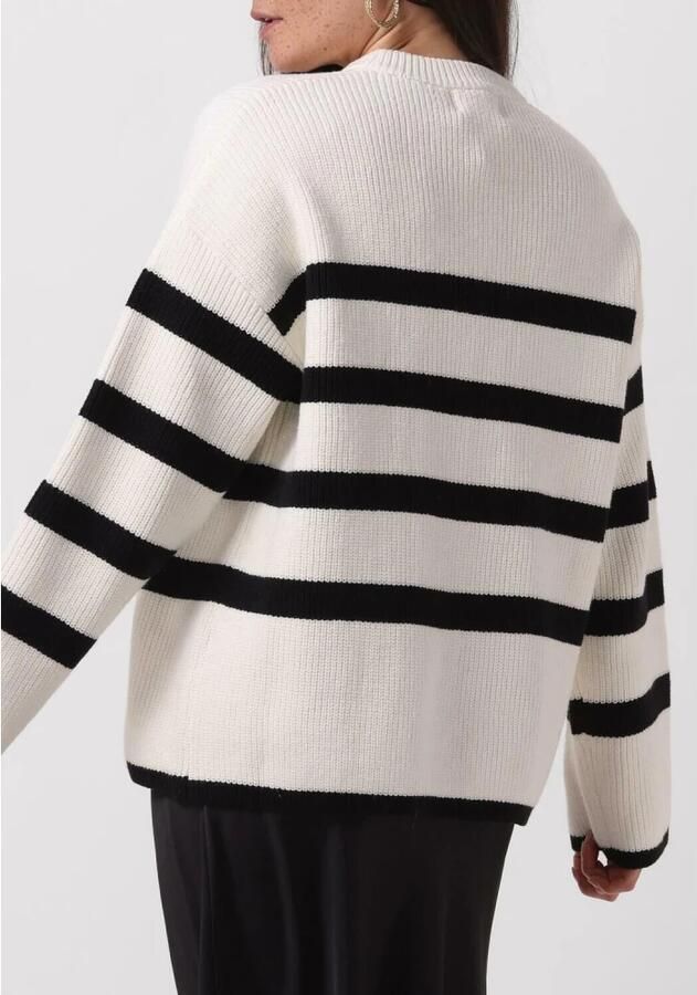 Notre-v Zwarte Trui Nv-Dune Stijl White Dames - Foto 6