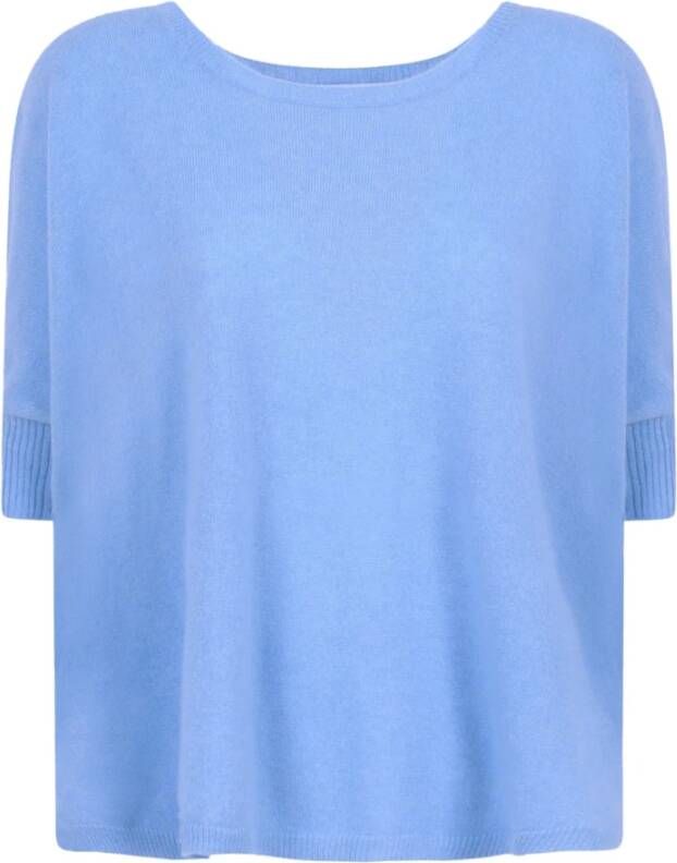 Notshy T-Shirts Blauw Dames