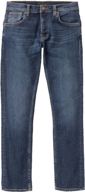 Nudie Jeans Blauw Heren