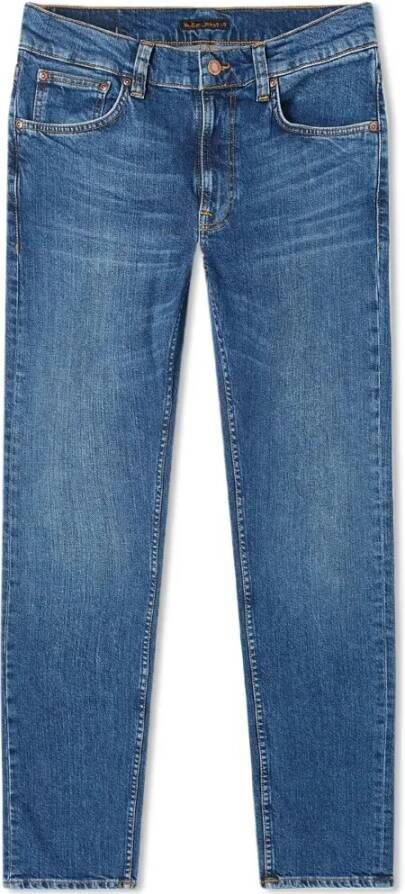 Nudie Jeans Blauw Heren