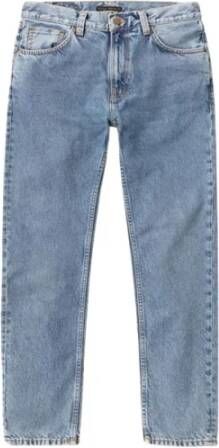 Nudie Jeans Gritty Jackson 5 Pocket jeans Blauw Heren