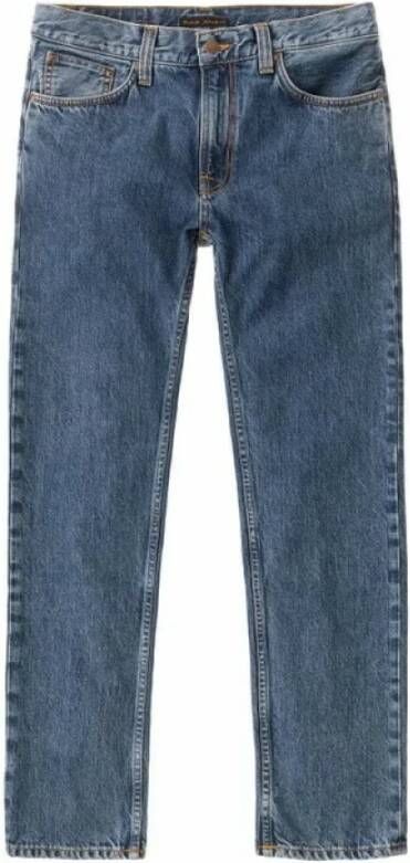 Nudie Jeans Gritty Jackson Friendly Blauw Heren