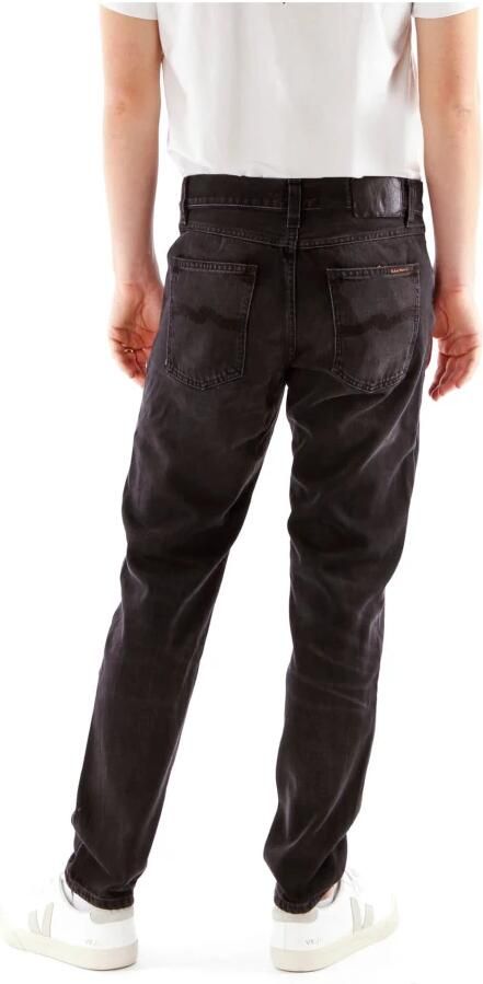 Nudie Jeans regular fit jeans Steady Eddie II black change - Foto 6