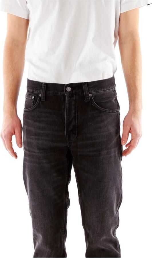 Nudie Jeans regular fit jeans Steady Eddie II black change - Foto 5