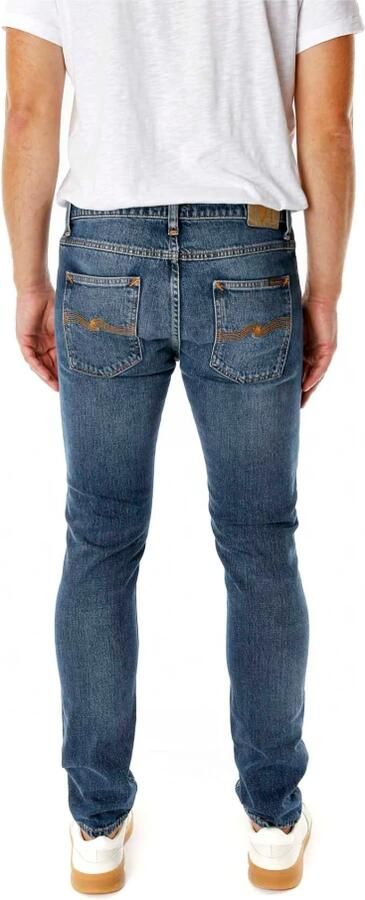Nudie Jeans slim fit jeans Lean Dean medium denim - Foto 4