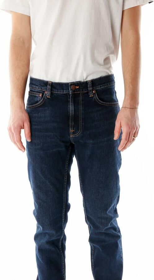 Nudie Jeans slim fit jeans Lean Dean new ink - Foto 6