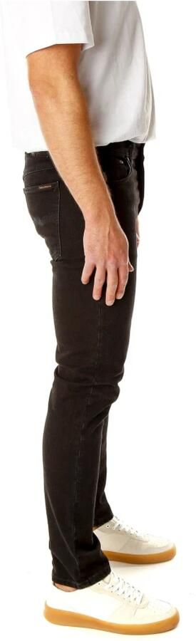Nudie Jeans Comfort Stretch Slim Fit Jeans Black Heren - Foto 7