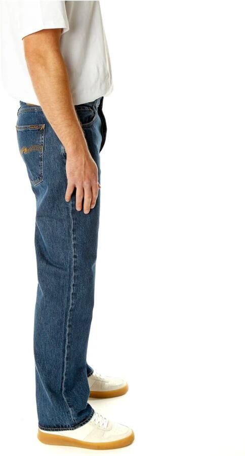 Nudie Jeans Losse pasvorm hoge taille jeans Blue Heren - Foto 2