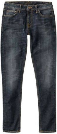 Nudie Jeans skinny jeans Blauw Dames