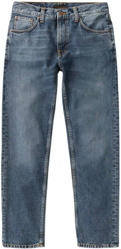 Nudie Jeans Gritty Jackson Far out Blauw