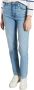 Nudie Jeans Retro Stonewash Highwaist Jeans Blue Dames - Thumbnail 2