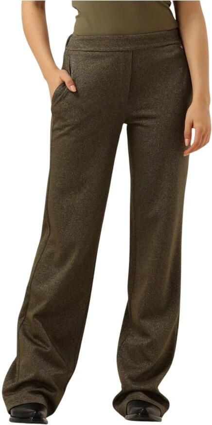 Nukus Elegante Lurex Broek voor Vrouwen Green Dames - Foto 3