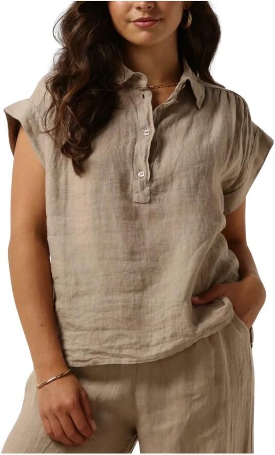 Nukus Elegante Milla Blouses in Zand Beige Dames - Foto 3