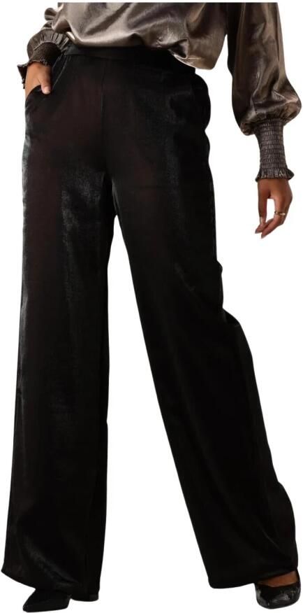 Nukus Elegante Zwarte Broek voor Vrouwen Black Dames - Foto 7