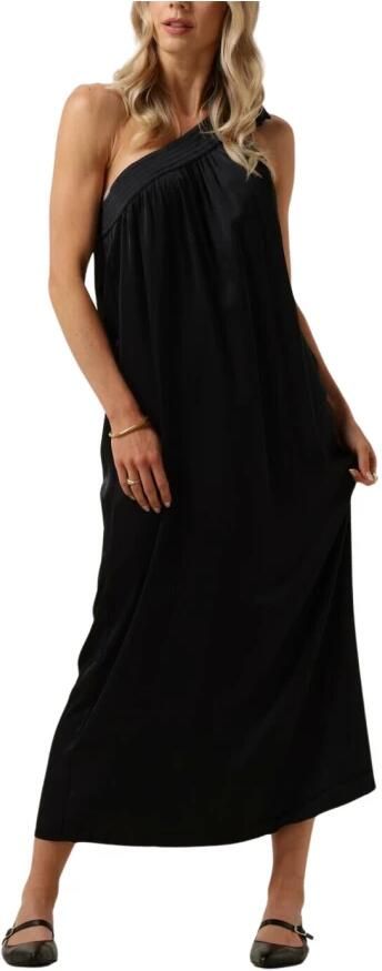 Nukus Elegante Zwarte Maxi Jurk Black Dames - Foto 3