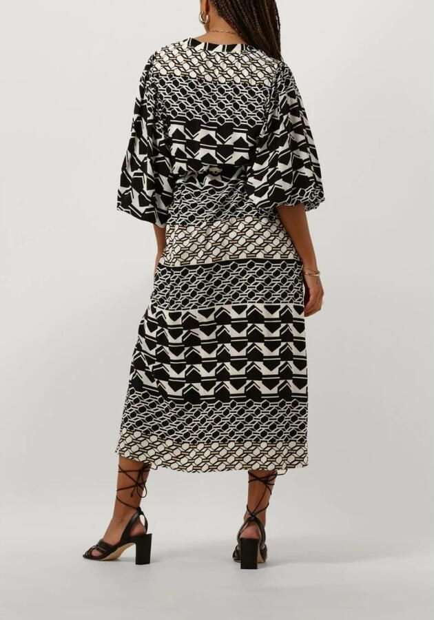 Nukus Grafische Amelia Jurk Stijlvolle Keuze Multicolor Dames - Foto 2