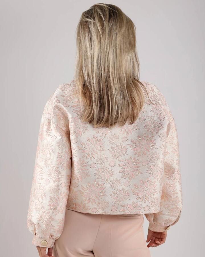 NUKUS Dames Jassen Harmony Jacket Flower Roze - Foto 2