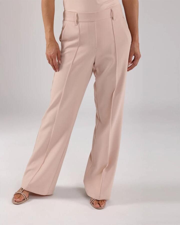 NUKUS straight regular waist pantalon lichtroze - Foto 3