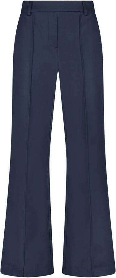 NUKUS Dames Broeken Jill Pants Suedine Donkerblauw - Foto 10
