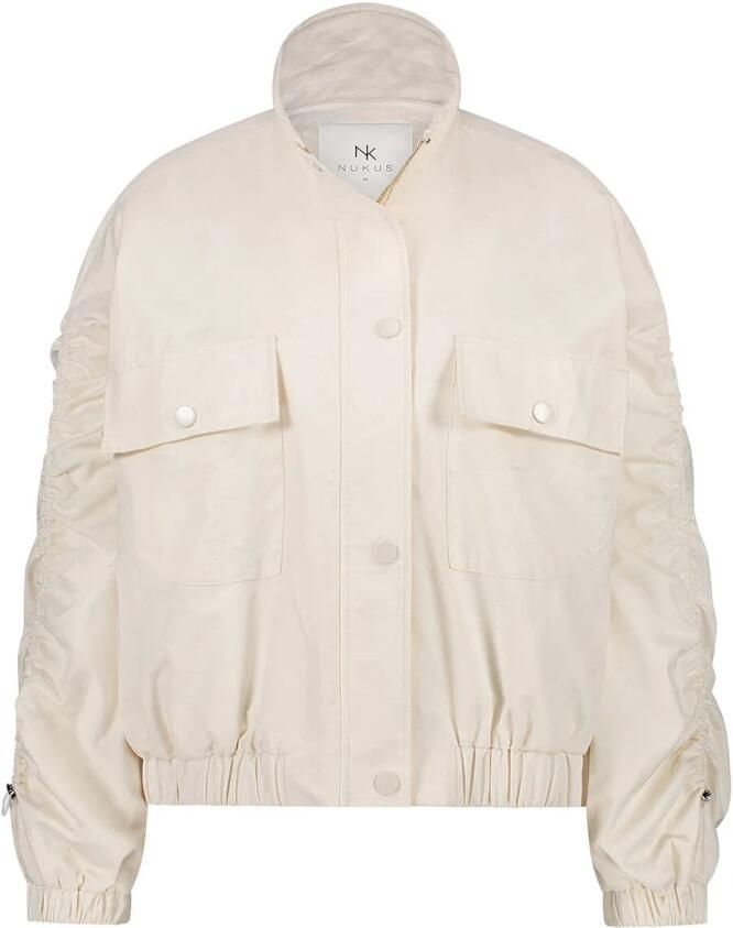 Nukus Marit Jacket in Gebroken wit White Dames - Foto 7