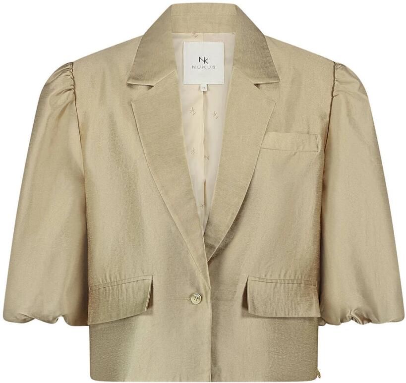 Nukus Gouden Naomi Jacket voor Dames Yellow Dames - Foto 3