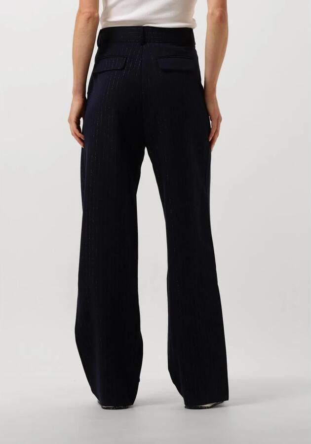 NUKUS Dames Broeken New York Pants Stripe Donkerblauw - Foto 2