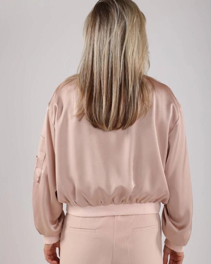 NUKUS Dames Jassen Noell Bomber Roze