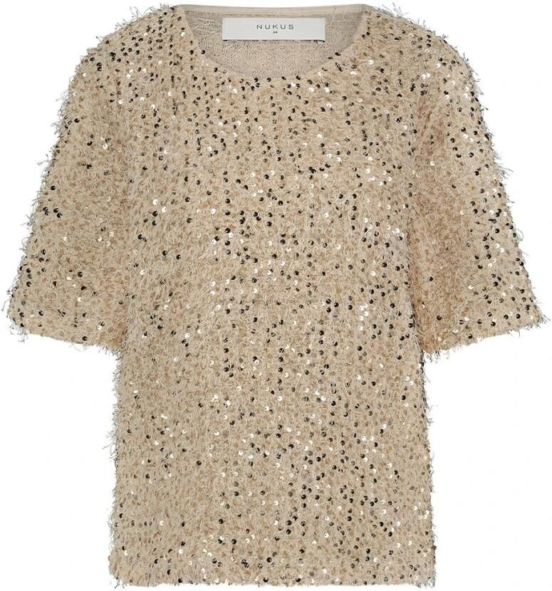 NUKUS Dames Tops & T-shirts Octavia Top Paillet Roze - Foto 7