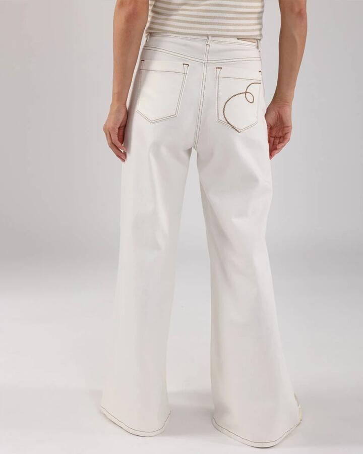 Nukus Elegante Ruby Pants voor vrouwen Beige Dames - Foto 8