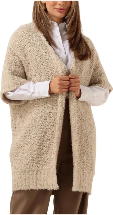 NUKUS Dames Truien & Vesten Bess Cardigan Zand - Foto 3