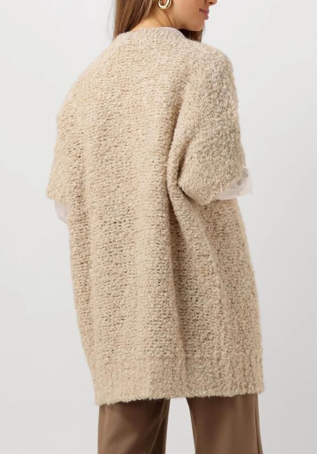 NUKUS Dames Truien & Vesten Bess Cardigan Zand - Foto 2