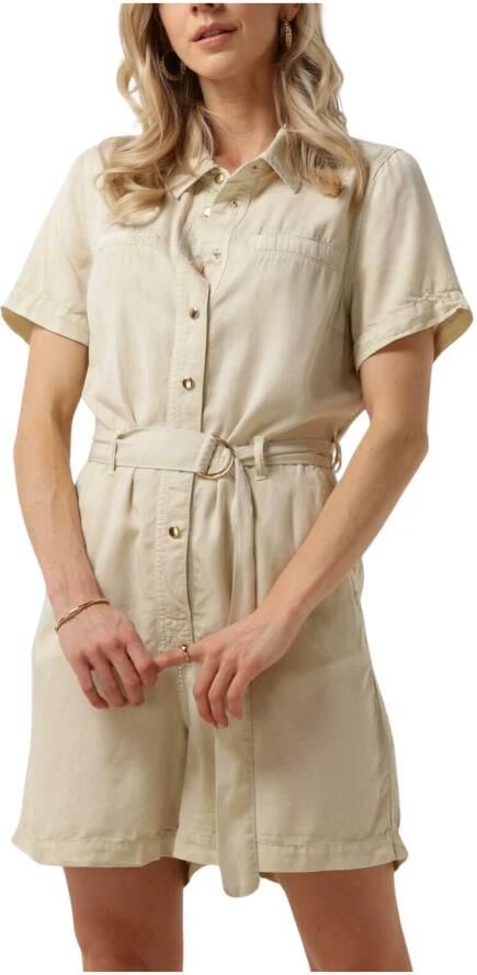 Nukus Zandkleurige Jumpsuit Tessel Short Beige Dames - Foto 3