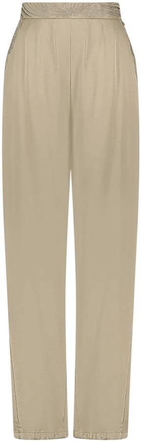 Nukus Zijden Josephine Broek in Bruin Brown Dames - Foto 3