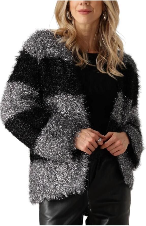 NUKUS Dames Truien & Vesten Haily Cardigan Lurex Zilver - Foto 7