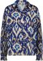 NUKUS blouse Roos met all over print blauw zand - Thumbnail 2