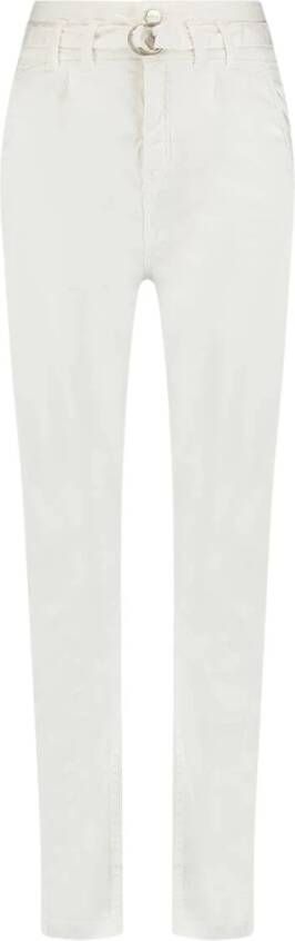 Nukus Slim-fit Jeans Wit Dames