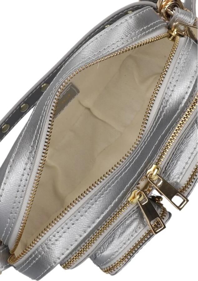 Núnoo Zilver Metallic Crossbody Tas Grijs Dames - Foto 3