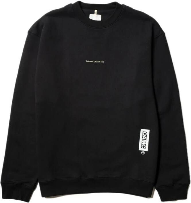 Oamc Sweatshirts Zwart Heren