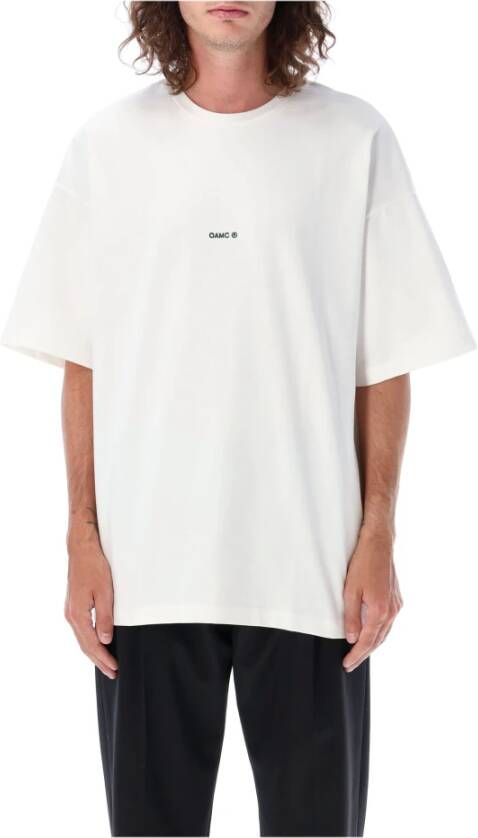 Oamc T-Shirts White Heren