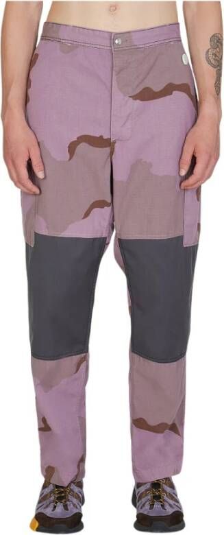 Oamc Trousers Purple Heren