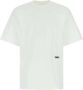 Oamc Wit katoenen oversized t-shirt White Heren - Thumbnail 1